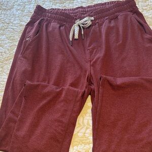 Vuori Maroon Cozy Jogger Pants